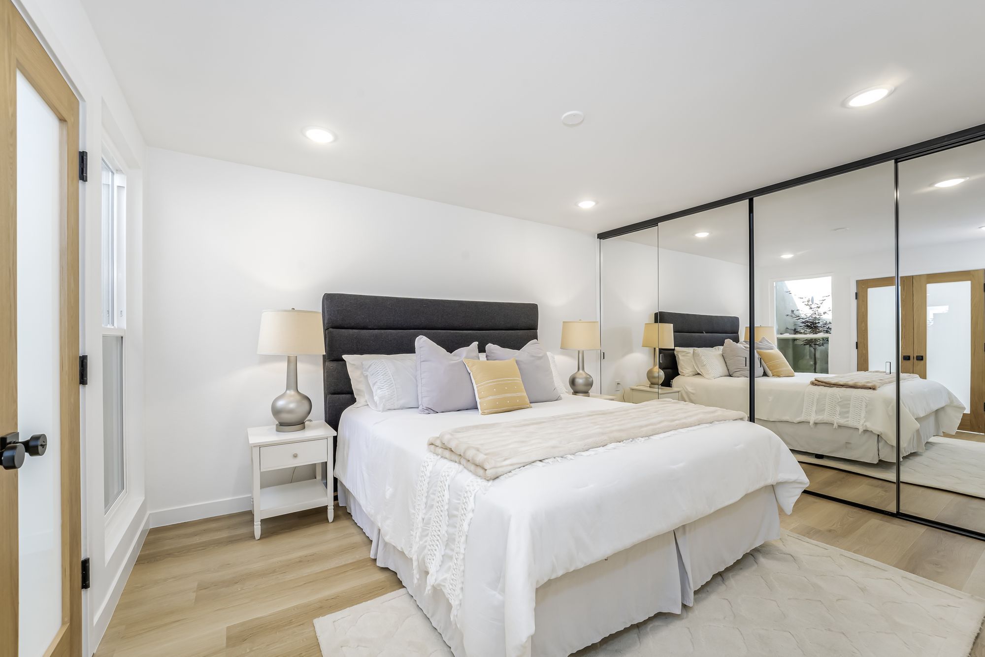 Contemporary condo staged by May Home Design in Laguna Woods, photo 11