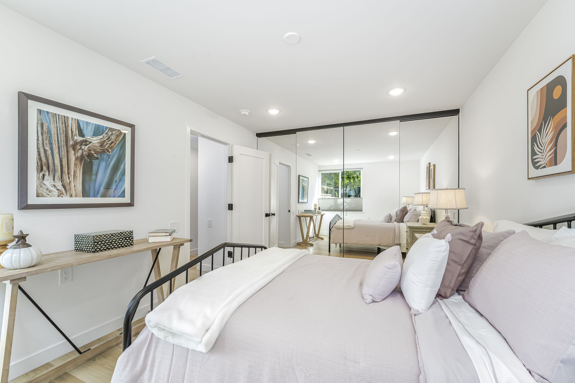 Contemporary condo staged by May Home Design in Laguna Woods, photo 10