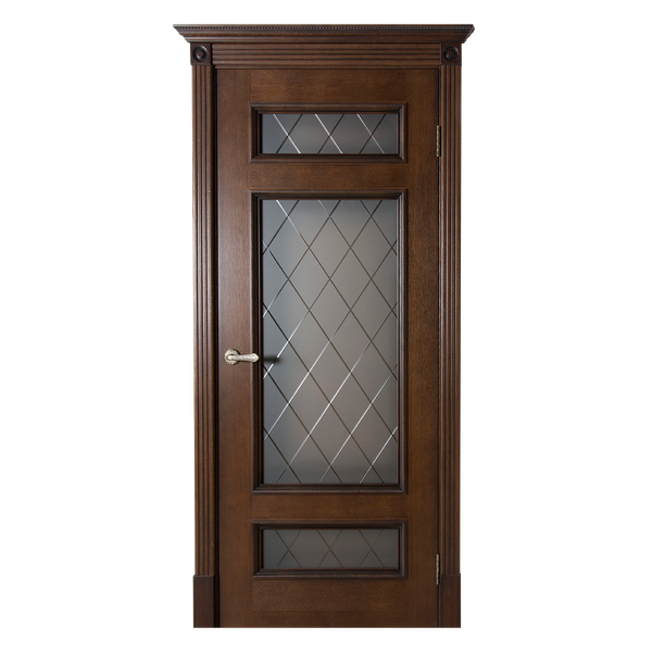 კლასიკური მინის კარი Rome #23 Glass