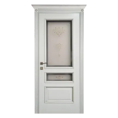 კლასიკური მინის კარი Vena #2 Glass