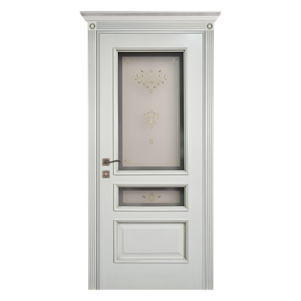 კლასიკური მინის კარი Vena #2 Glass