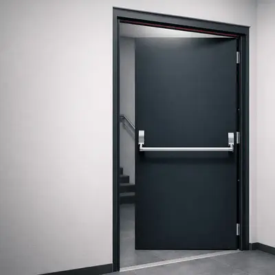 ცეცხლგამძლე ლითონის კარი