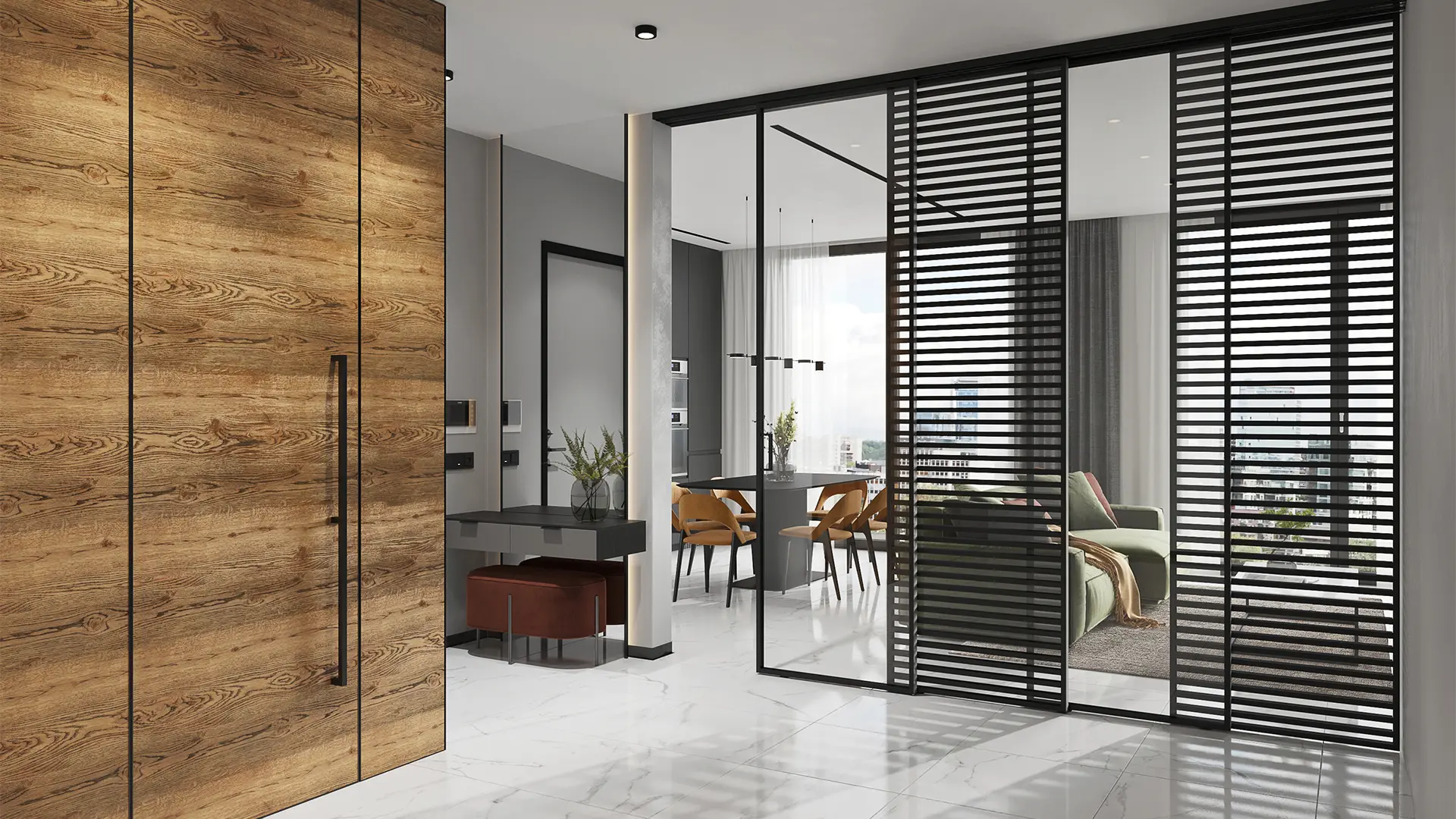 პრემიუმ კარი და სივრცის ტიხრები