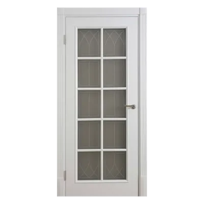 კლასიკური მინის კარი Solento Glass