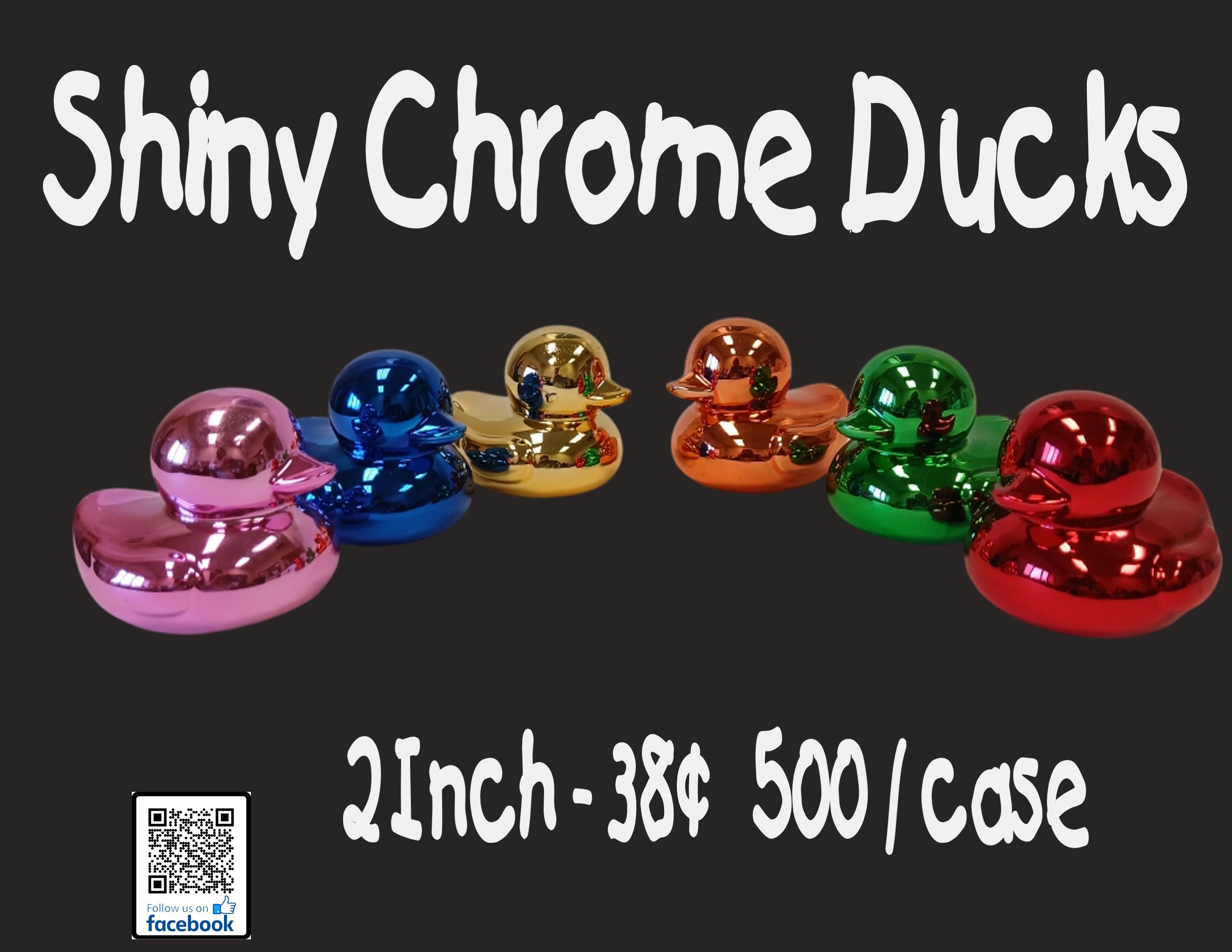 2 Inch Shiny Ducks