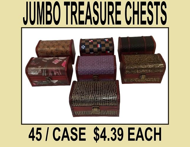JUMBO TREASURE CHESTS