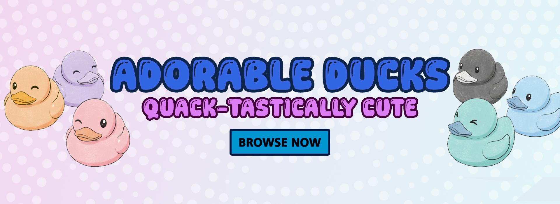 Purchase adorable duck toys here