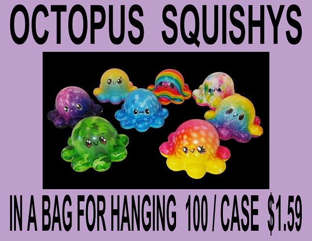 1020 SQUISHY OCTOPUS