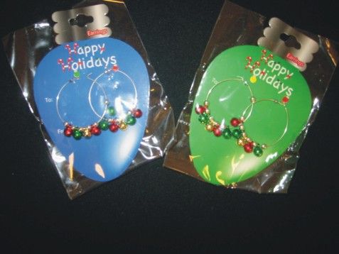 X79625 - CHRISTMAS BELL EARRINGS