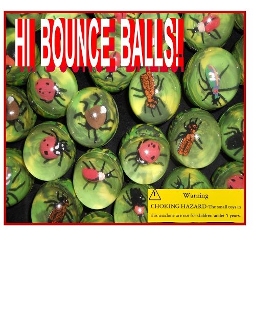 CFM-02 INSECT 49MM BOUNCY BALLS