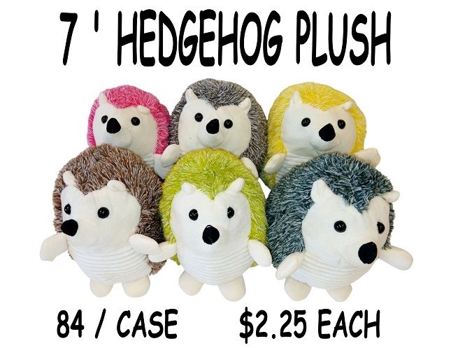 7" HEDGEHOG PLUSH