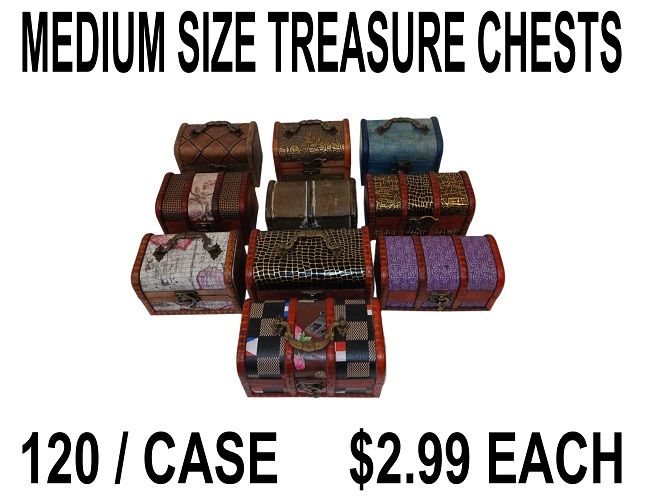 MEDIUM SIZE TREASURE CHESTS