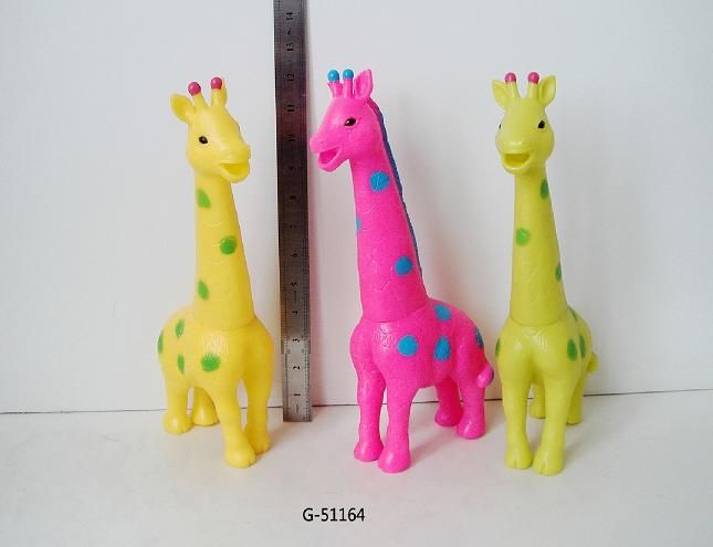 51164 PLASTIC GIRAFFE WITH SOUND
