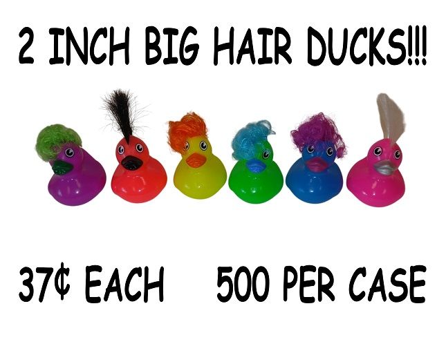 3773 - 2" DUCKS WITH CRAZY HAIR