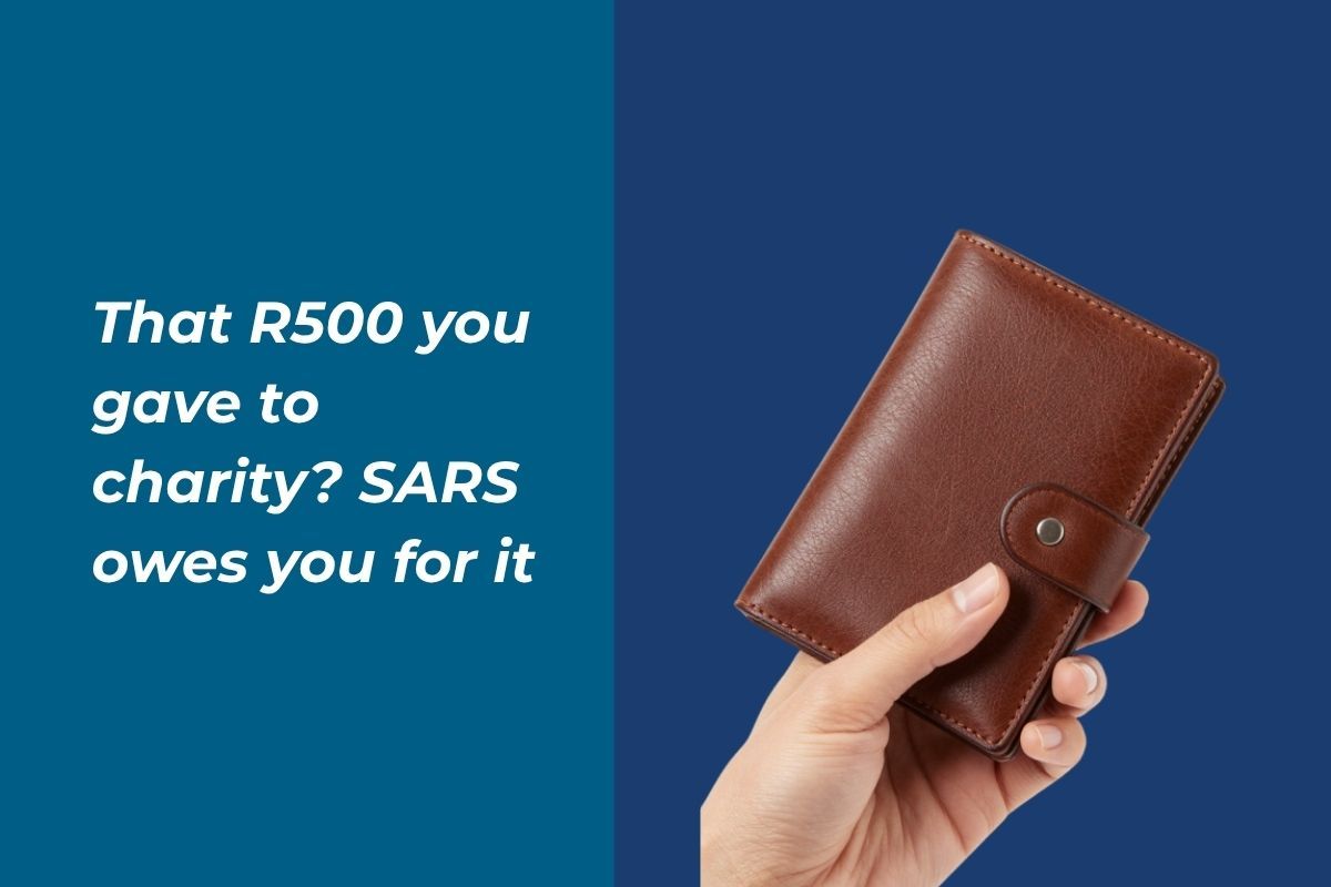 That R500 you gave to charity? SARS owes you for it