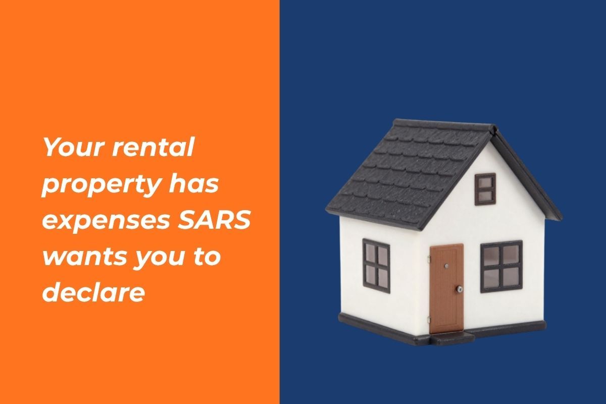 Your rental property has expenses SARS wants you to declare