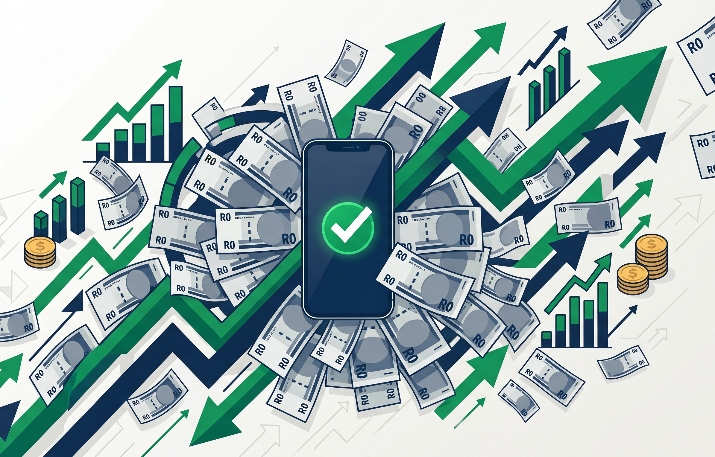 Money making phone image