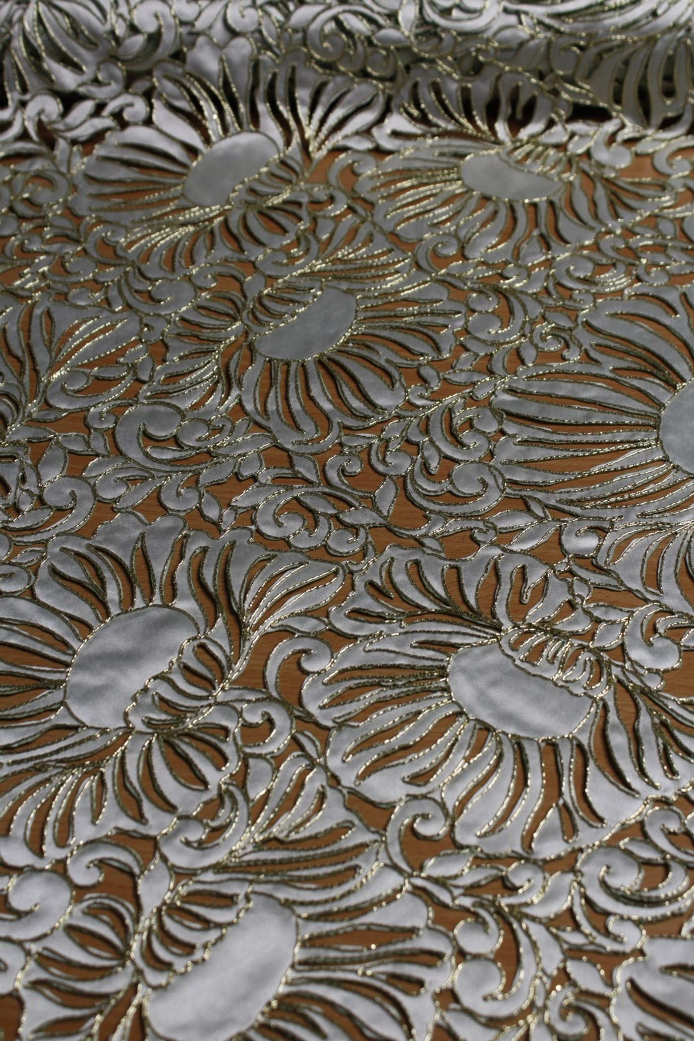 Floral Laser Cut Light Green