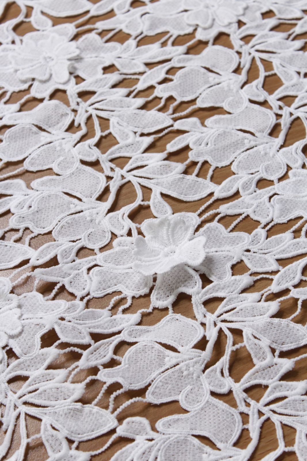 Ivory Blossom Guipure Lace - Image 2