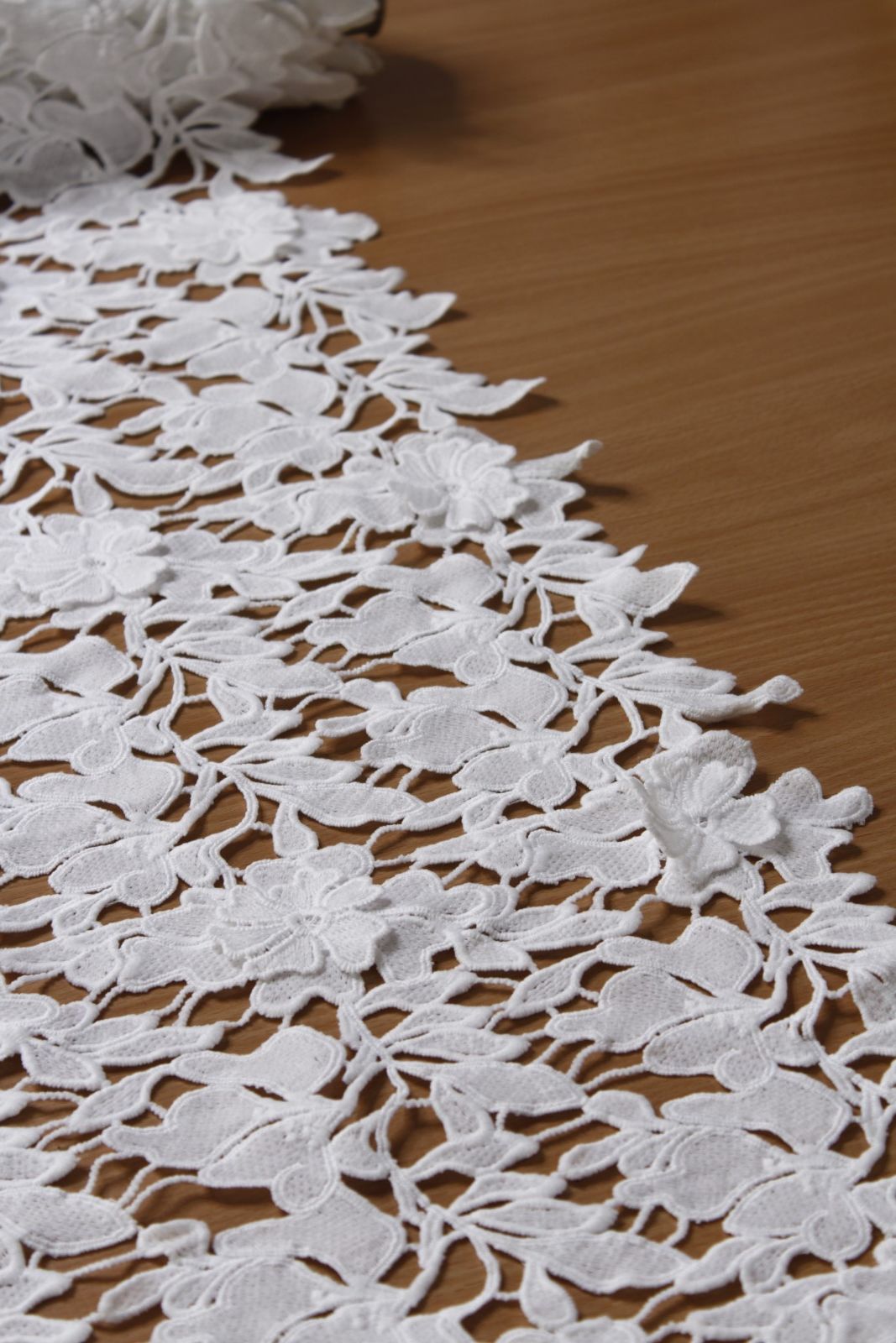 Ivory Blossom Guipure Lace - Image 3