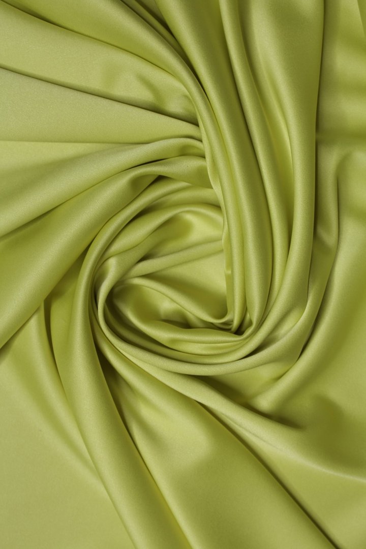 Crêpe Satin Light Lime