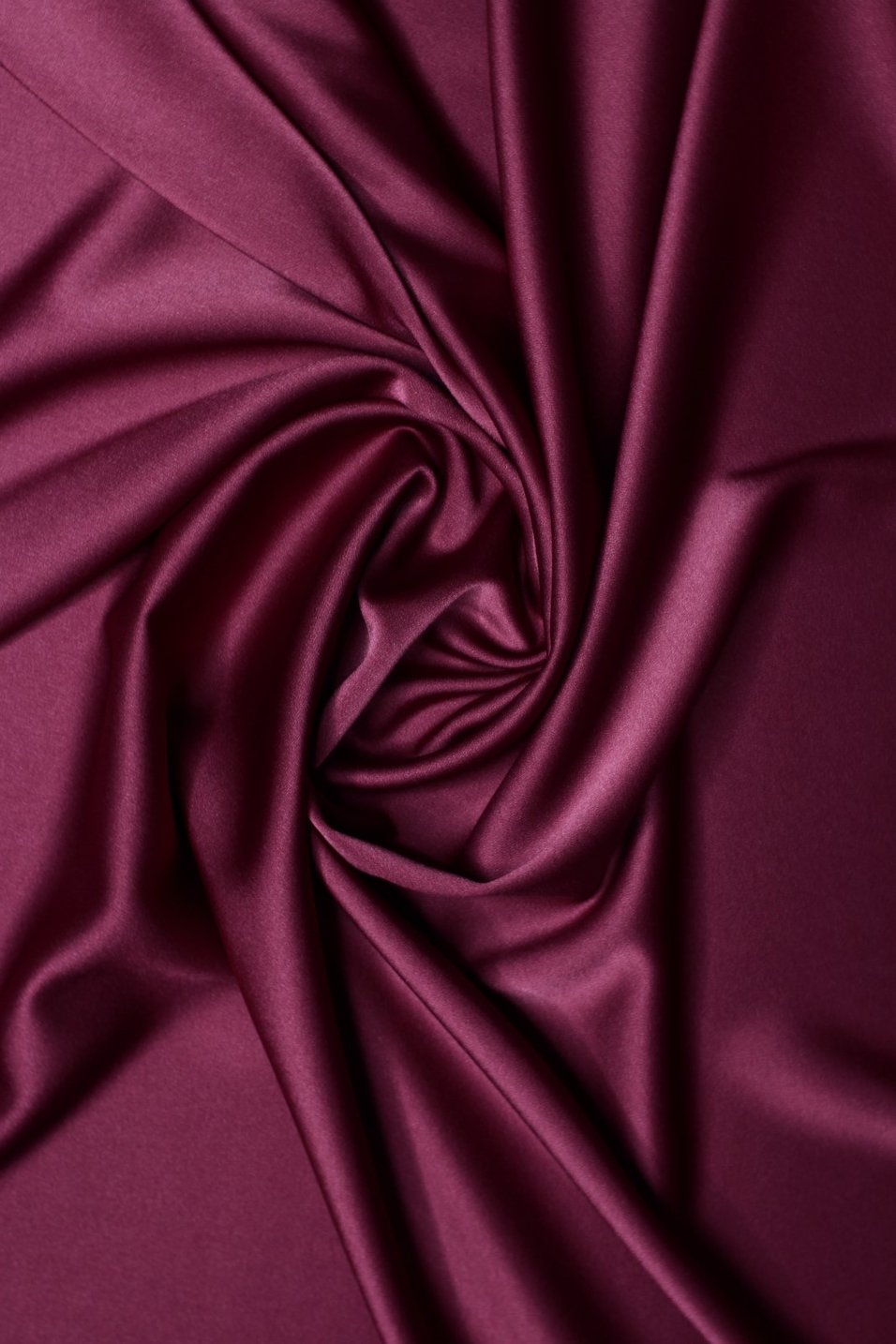 Crêpe Satin Burgundy