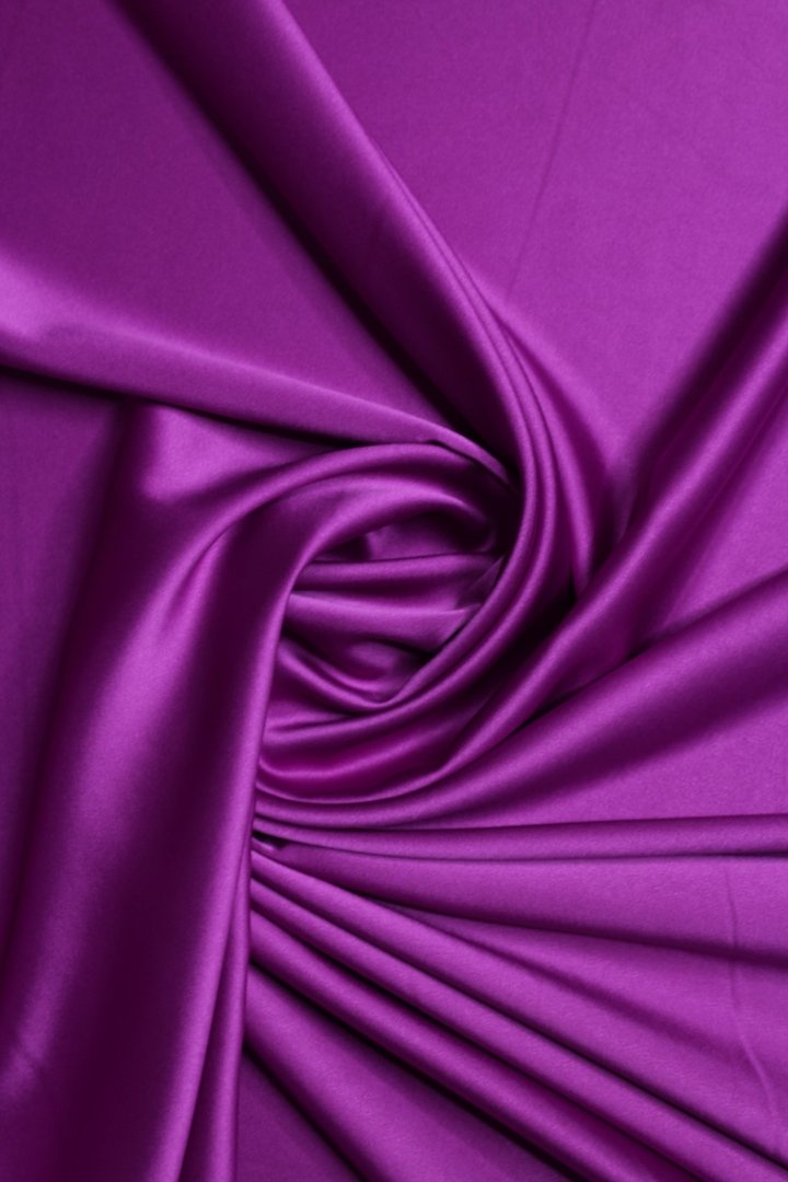 Crêpe Satin Purple