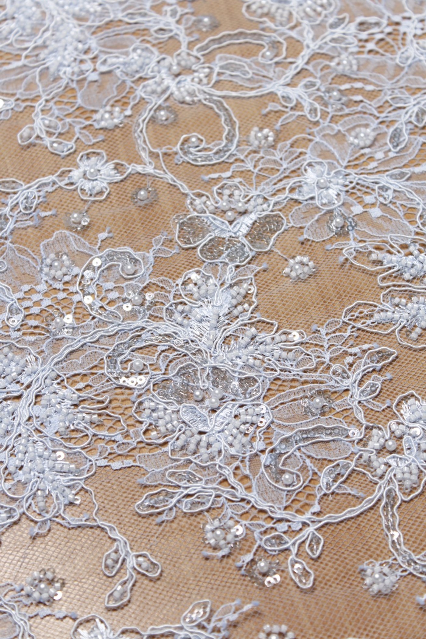 Pearl Garden Embroidery Lace Wisteria Ice - Image 2