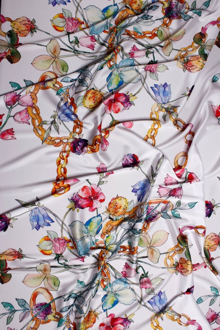 Floral Chain Print