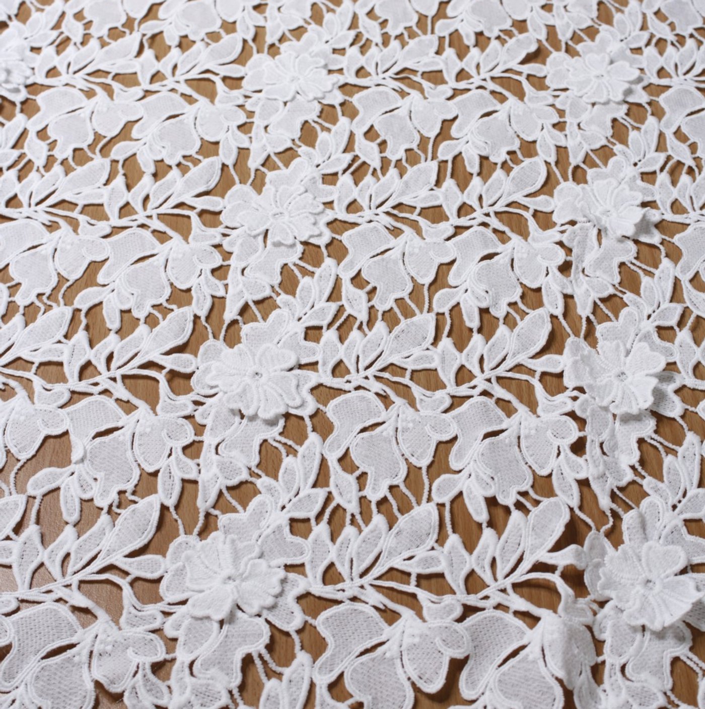 Ivory Blossom Guipure Lace
