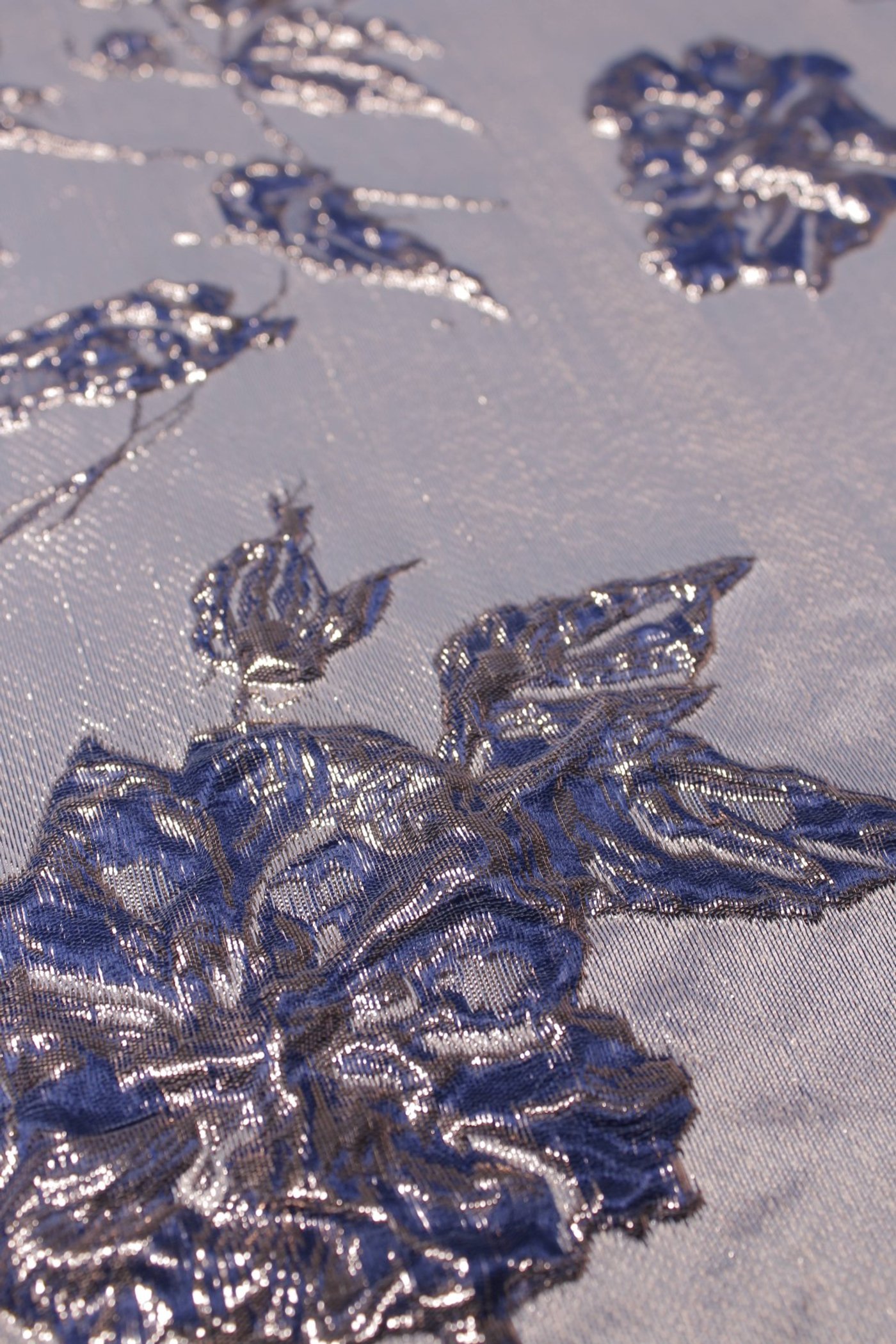 Brocade Royal Blue - Image 2