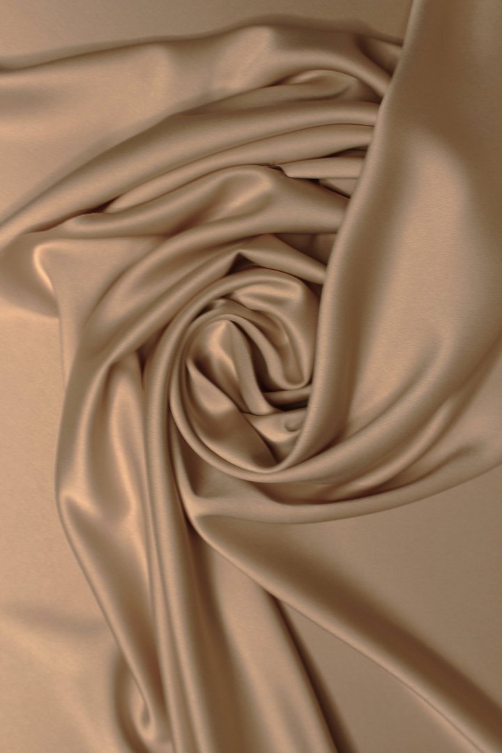 Crêpe Satin Beige