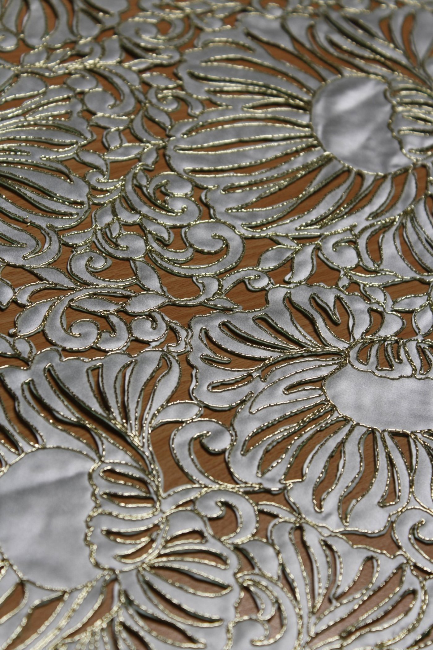 Floral Laser Cut Light Green - Image 2