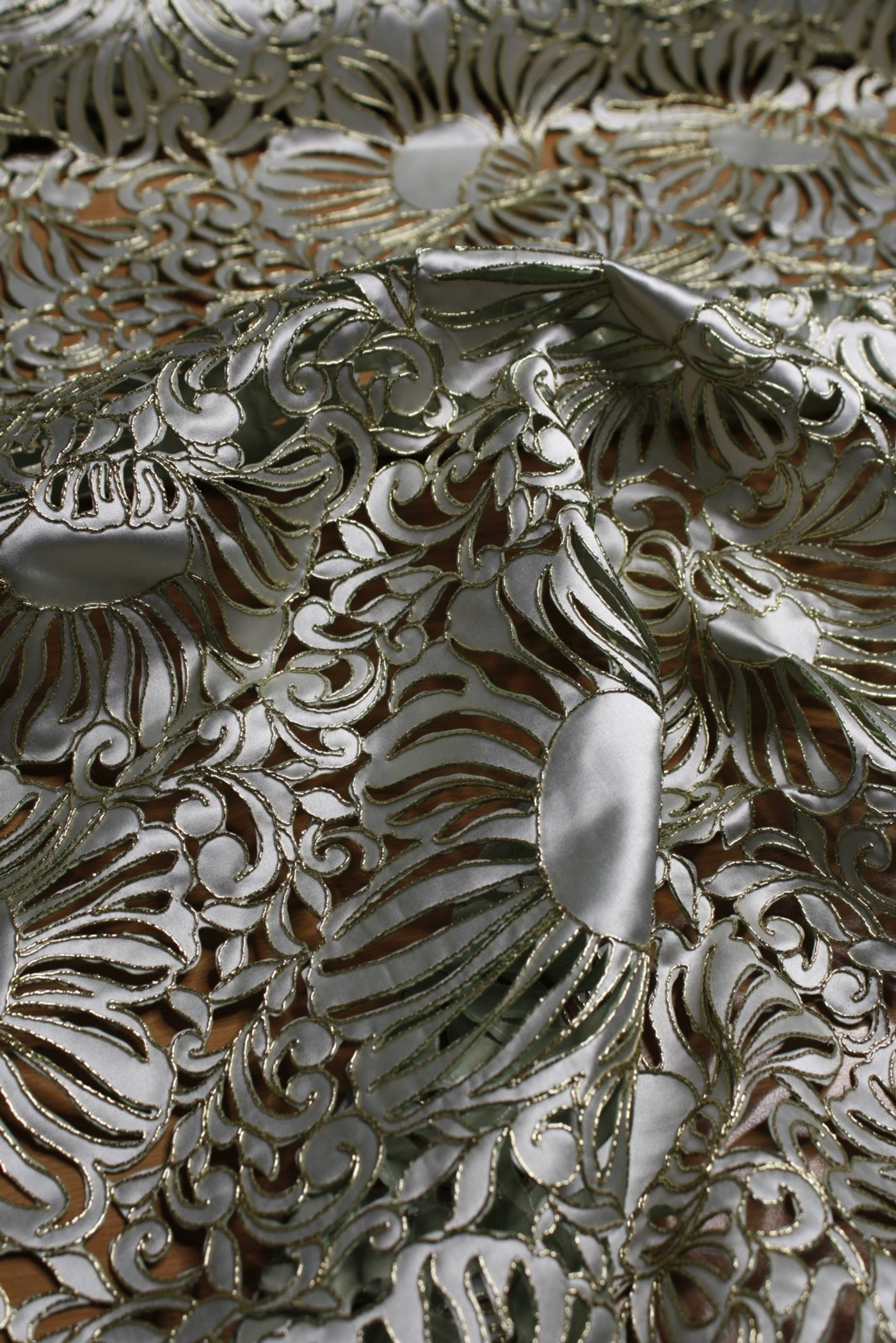 Floral Laser Cut Light Green - Image 3