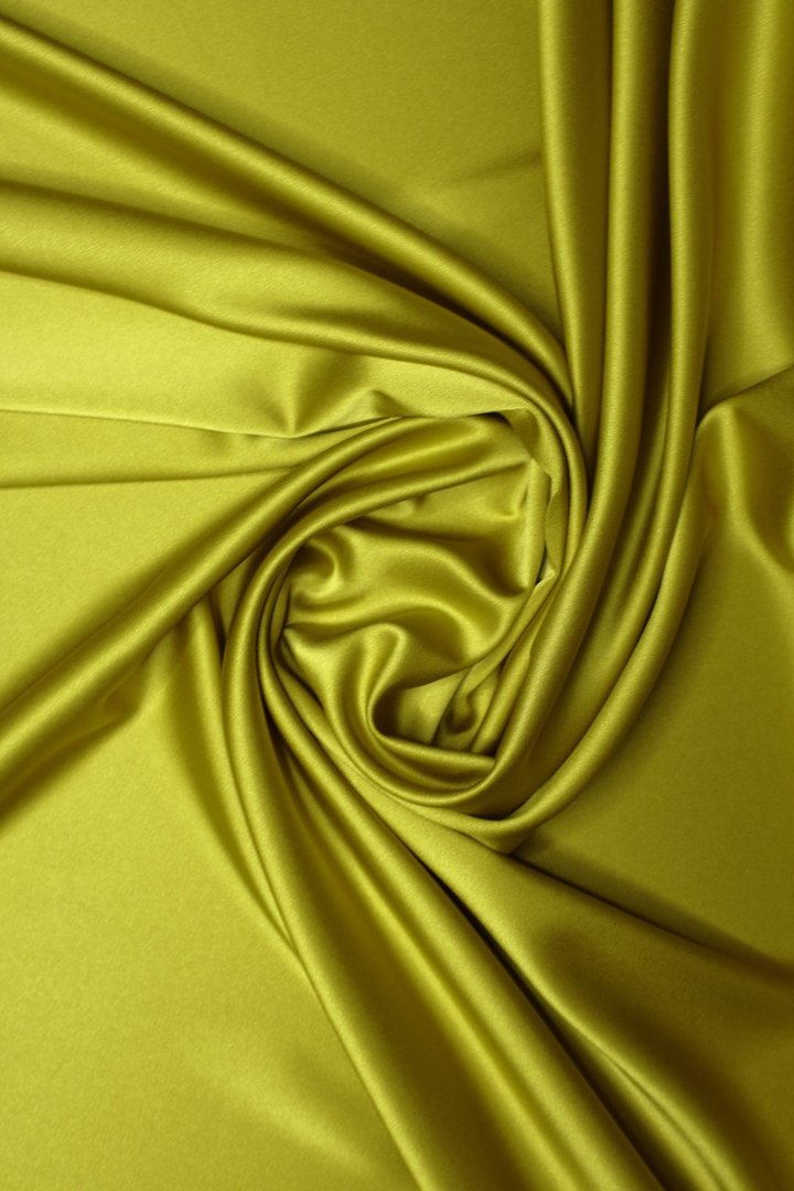 Crêpe Satin Olive