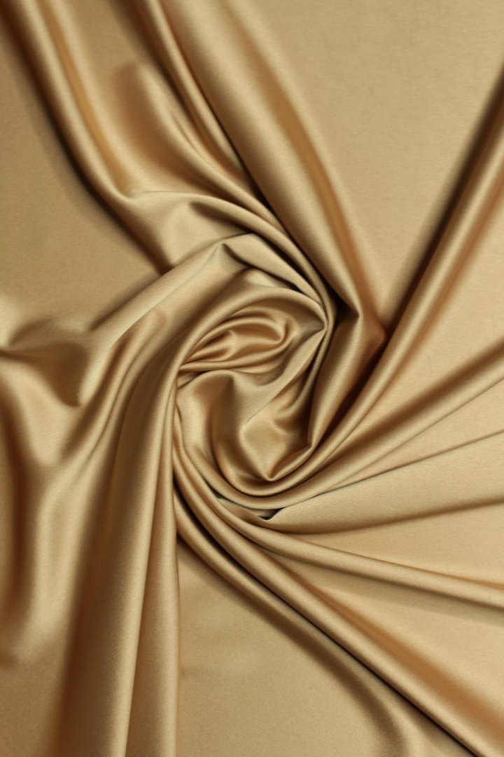 Crêpe Satin Camel
