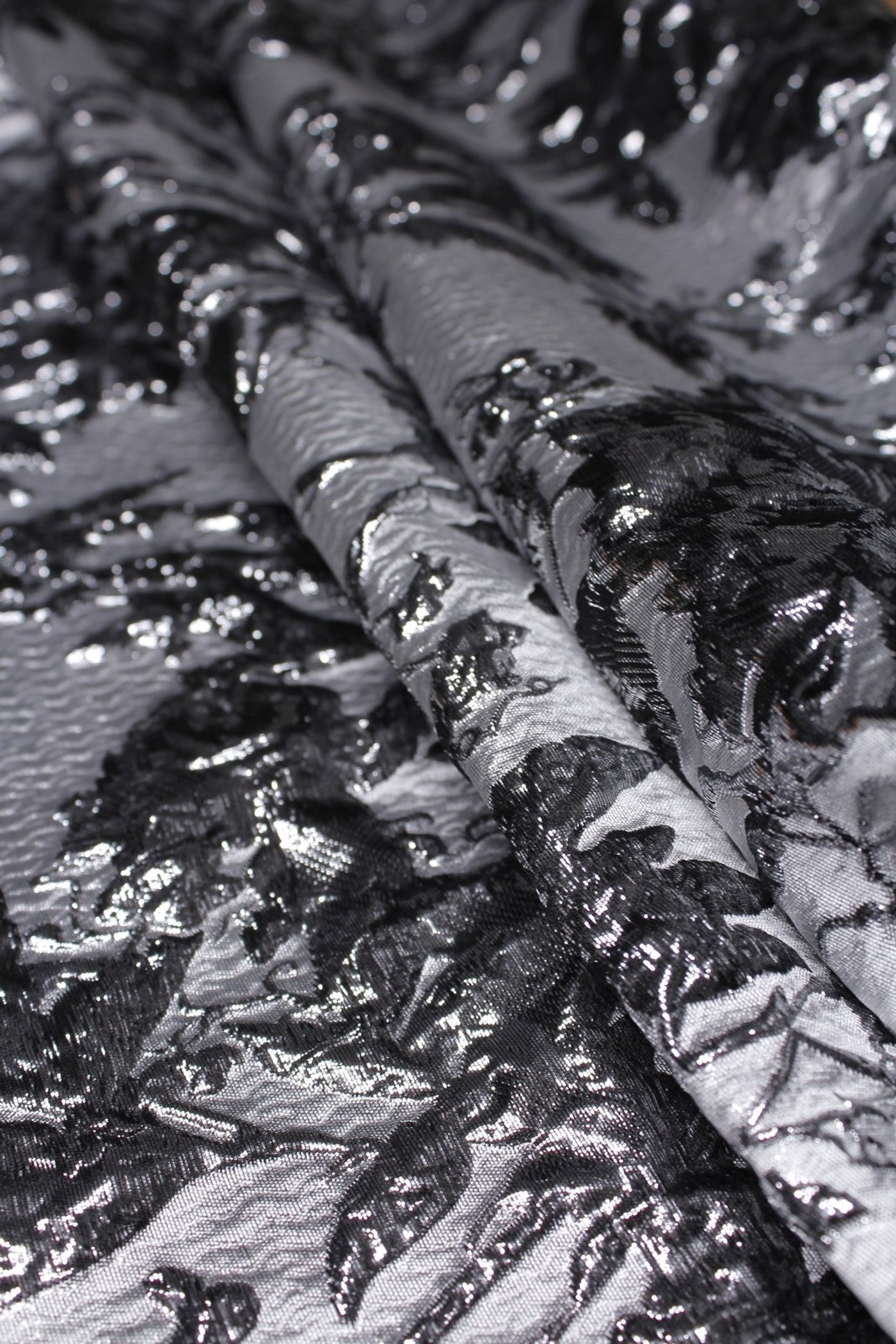 Brocade Silver Black - Image 3