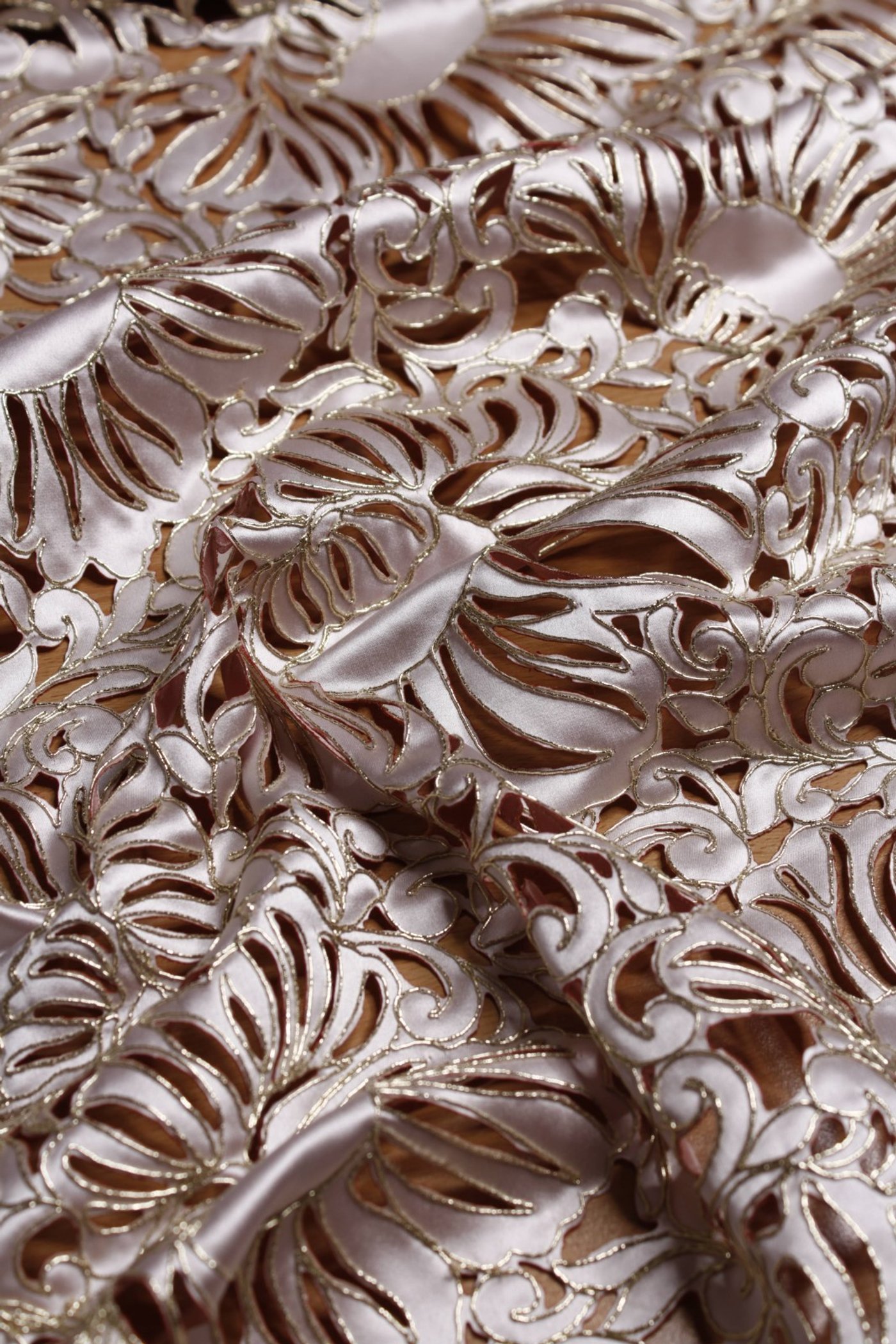 Floral Laser Cut Blush Pink - Image 3