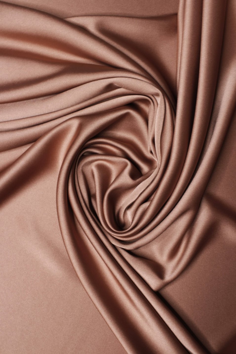 Crêpe Satin Mocha Mousse