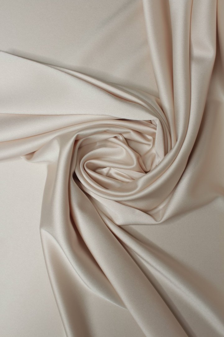Crêpe Satin Vanilla