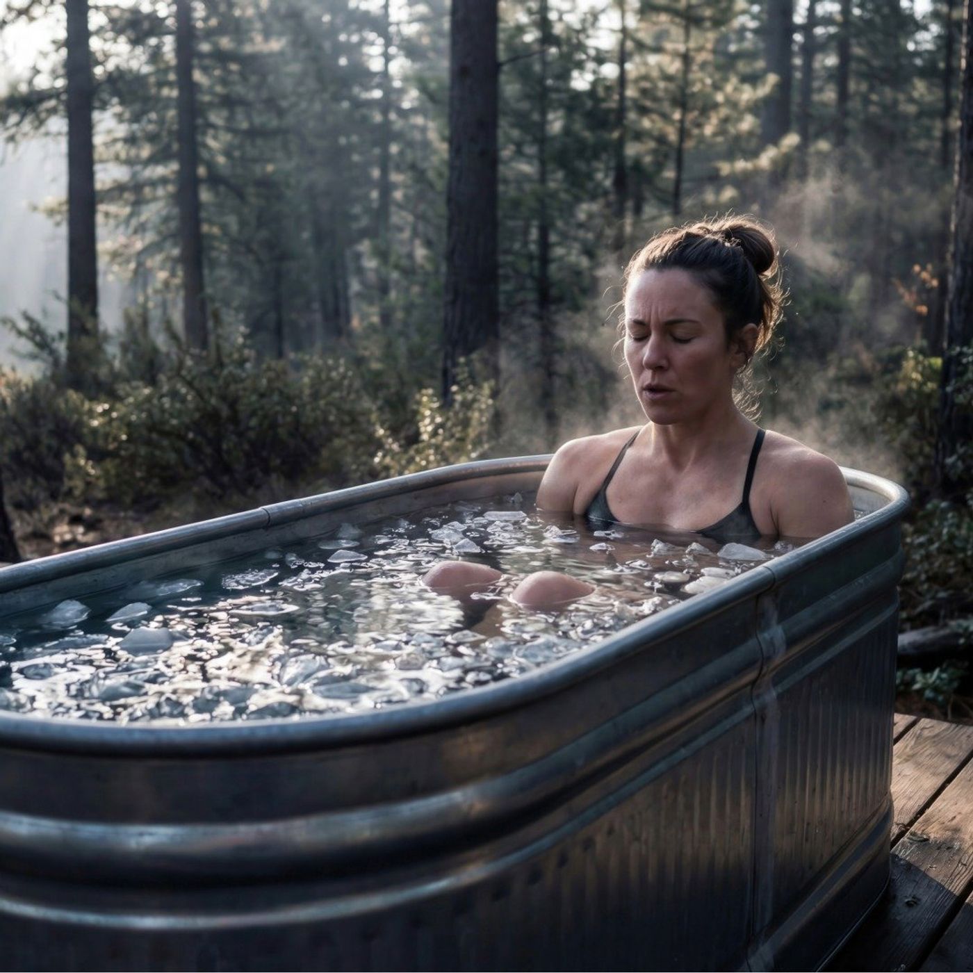 The cold plunge at Siidde