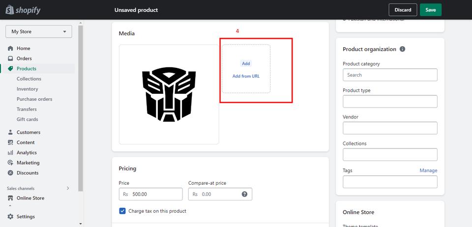 set up shopify store