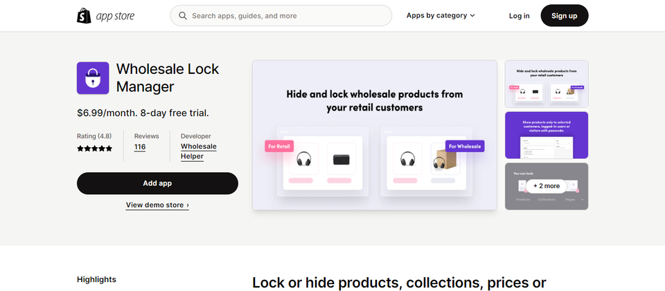 shopify wholesale apps