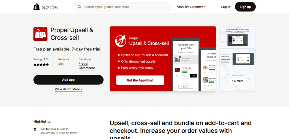 best upsell apps for shopify