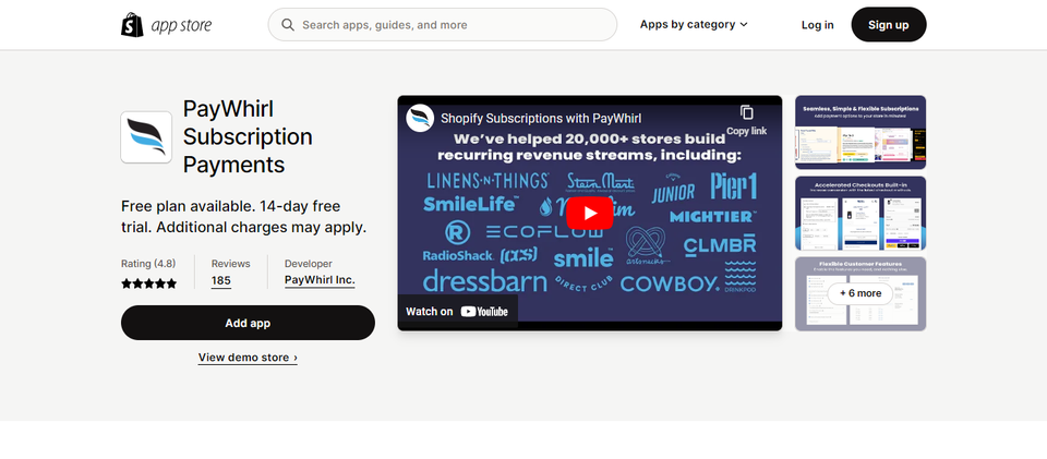 best shopify subscription app