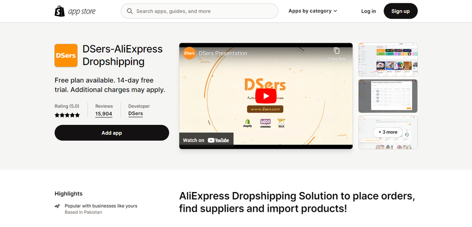 shopify dropshipping apps
