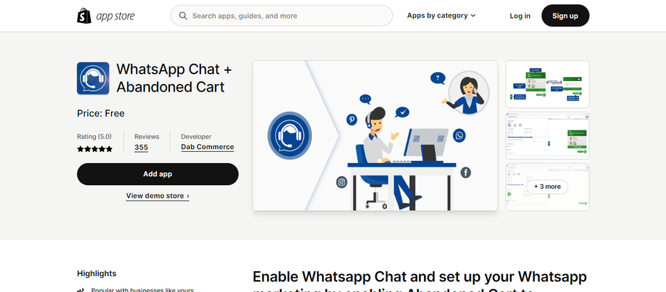 live chat app for shopify