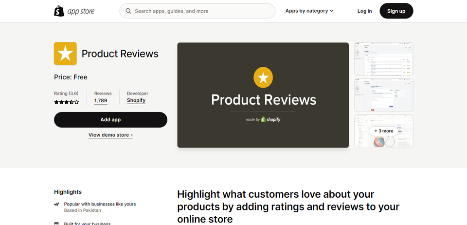 shopify best free apps
