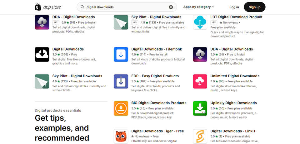 Selling Digital Products on Shopify