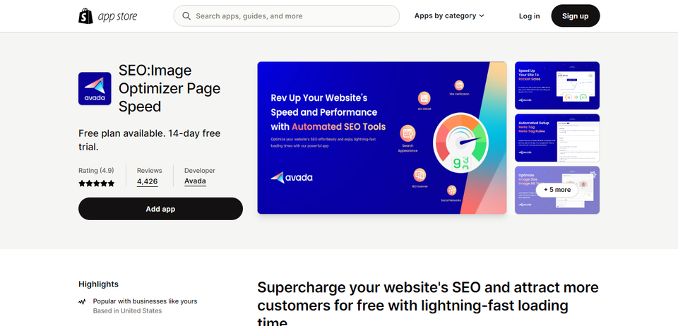 best shopify seo apps